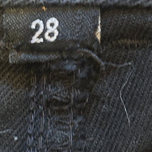 Streets & Steel Black Motorcycle Jeans Reinforced Aramid Knees Size 28 - Picture 6 of 11